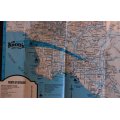 Knott`s Berry Farm Folded Tourist Map of Los Angeles