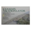 National Geographic Folded Map Canada November 1985