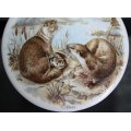 Vintage Elsenham Patum Peperium Relish 1828 Pot with Otters Graphics