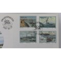 SWA Shipwrecks 16/30/40/50 Cent Stamps FDC 59 Envelope 1988