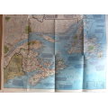 National Geographic Folded Map of Atlantic Canada October 1993.