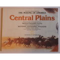 National Geographic Folded Map of The Central Plains of the USA September 1985