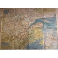 National Geographic Folded Map of Quebec March 1991