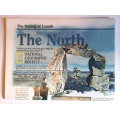 National Geographic Folded Map of The North of Canada September 1997