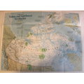 National Geographic Folded Map of The North of Canada September 1997