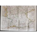 National Geographic Folded Map of A Travelers Map of Germany Sept 1991