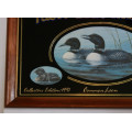Pabst Blue Ribbon Bar Mirror Common Loon 1991 Collectors Edition