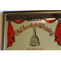 Bell`s Old Scotch Whisky Small Bar Mirror