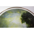 `Dedham Mill` by John Constable, A Fenton China Company Decorative Wall Plate