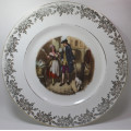 Vintage `Who`ll Buy My Lavender` Cries Of London Gilded Decorative Wall Plate By Royal Doulton