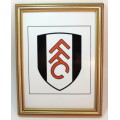 English Premier League Football Team Logos Framed Fulham Arsenal Chelsea