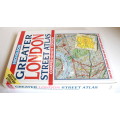 Nicholson Greater London Street Atlas Comprehensive Edition Hardcover Map Book 1997