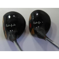 Vintage Pair of Woods Bobby Locke 2 and 4 Woods RH Golf Clubs