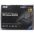 New Asus DSL-N14U ADSL Modem Router Wireless N300 Sealed Box