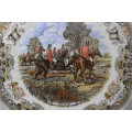 Vintage Decorative Plate by Churchill - Hunting Scenes by J F Herring `The Find.`