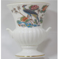 Wedgwood Bone China Miniature Kutani Crane Grecian Vase