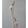 Pair of White Storks Figurine