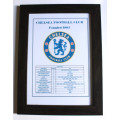 Chelsea Football Club Honours Picture Frame