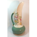 Vintage Crown Devon Fieldings Art Deco Ewer Style Vase A127