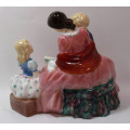 Vintage Royal Doulton Bone China `Bedtime Story` HN 2059 Figurine