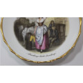 Cries Of London Strawberry`s Scarlet Strawberry`s Small Decorative Wall Plate, Tuscan Bone China.