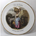 Cries Of London Strawberry`s Scarlet Strawberry`s, Tuscan Bone China Plate