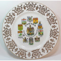 Canada Coats-Of-Arms and Emblems Decorative Wall  Plate by Paragon