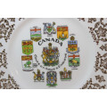 Canada Coats-Of-Arms and Emblems Decorative Wall  Plate by Paragon