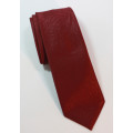 Narrow Slim Jim Skinny Style Red Classic Necktie