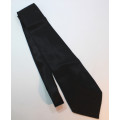 Formal Plain Black Classic Necktie