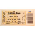 The Lion King Capitol Theatre Sydney Production 2004 Official Programme With Ticket