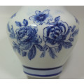 Delft Blue Regent China Handpainted Small Vase