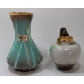 Carstens Tonnieshof West Germany Pair of Small Decorative Bud Vases