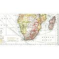 National Geographic Africa 1909 Poster Map Digital Download