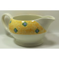 Churchill Tableware Ports Of Call Yellow Pattern Sauce Jug by Jeff Banks