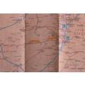 Two Vintage Folded AA Road Maps - Northern Cape 1995 and Kimberley 1993