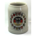 Bundesrepublik Deutschland Germany 0.5l Stoneware Beer Stein by WS West Germany