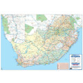South Africa Provincial Wall Map In Tube
