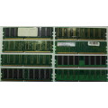 Eight Assorted Legacy Desktop PC Memory Modules DDR1 133/333/400MHz 256/512MB/1GB