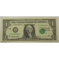 United States Of America 1 Dollar Bank Note 1995 VF