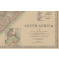 Union of South Africa Map 1910 by W and AK Johnston Digital Download