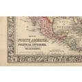 Mitchell`s Map Of North America 1860 Digital Download