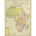 Rand McNally Map of Africa 1904 Digital Download