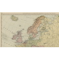 Rand McNally Map of Europe 1891 Digital Download