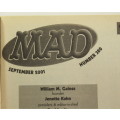Vintage Mad Magazine # 380 - September 2001 Magazine