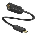 Generic 4k High Speed Micro HDMI Male to HDMI Female Cable 0.25m