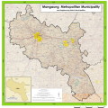 South Africa 52 x District Municipality Maps 16GB Flash Drive