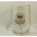 Vintage Bacardi Oakheart 500ml Beer Mug