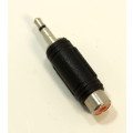 3.5mm Male Aux Mono Jack to RCA Female Adapter