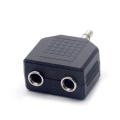 Audio 3.5mm Stereo Splitter Adapter, 1 x Male Aux to 2 x Female Aux